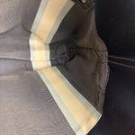 Fendi FF Wave Canvas Shoulder Tote