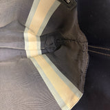 Fendi FF Wave Canvas Shoulder Tote