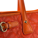 Christian Dior Panarea Cannage Quilted Leather Tote
