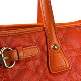 Christian Dior Panarea Cannage Quilted Leather Tote