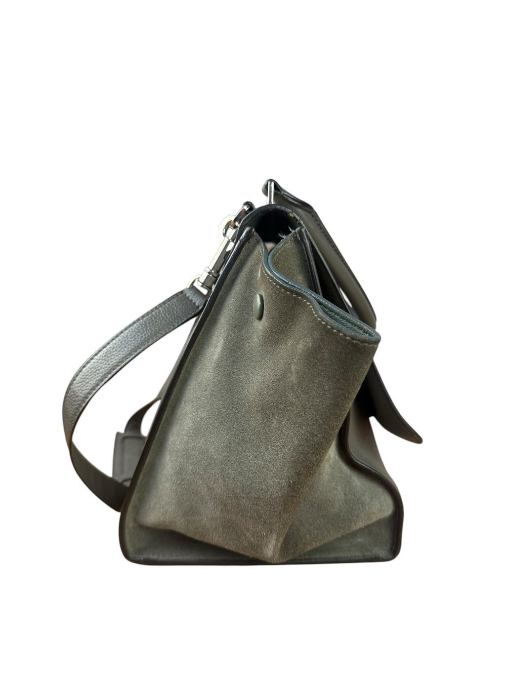 Celine Trapeze Bag In Grey