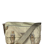 Prada Khaki Tessuto Nylon Messenger
