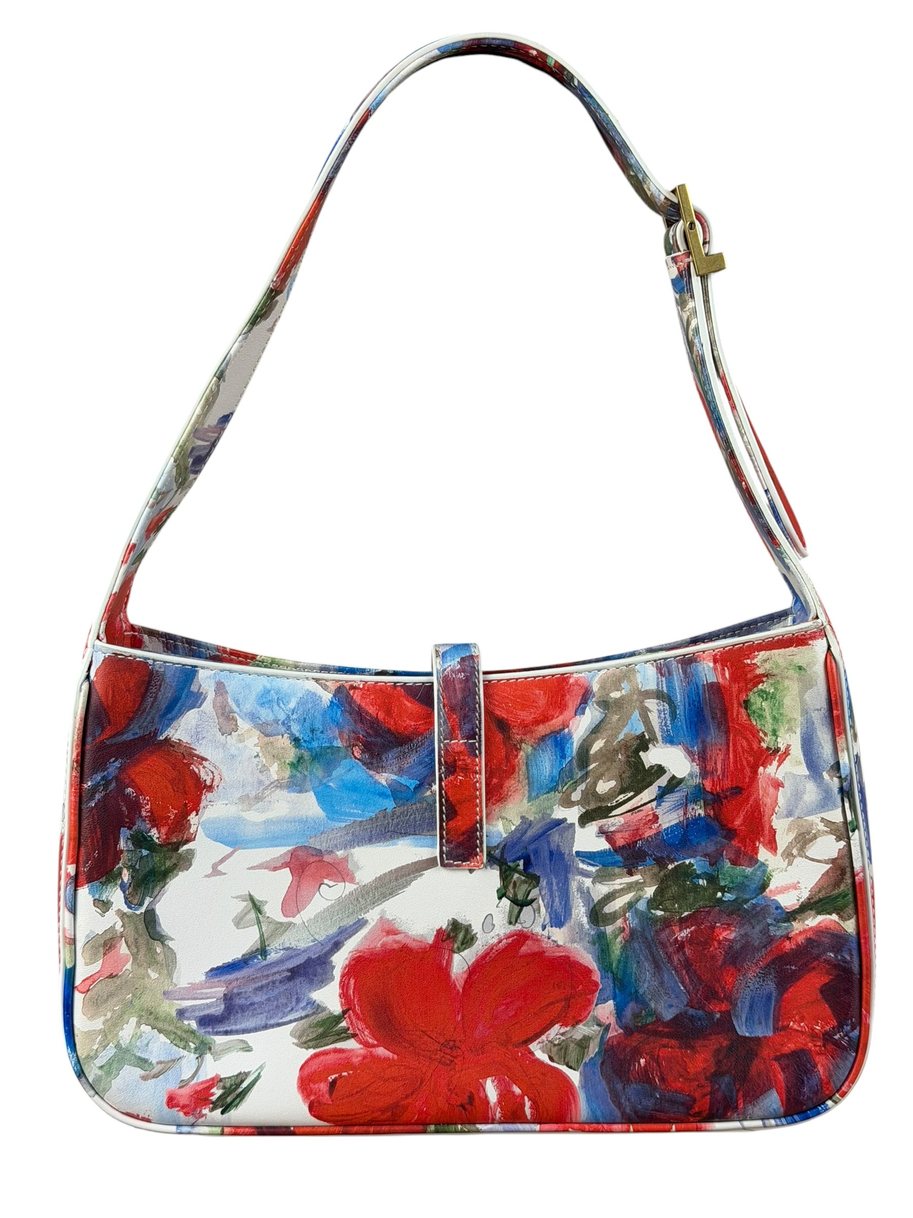 YSL x Nick Turner Limited-Edition Multi-Color Leather Le 5 a 7 Hobo Bag