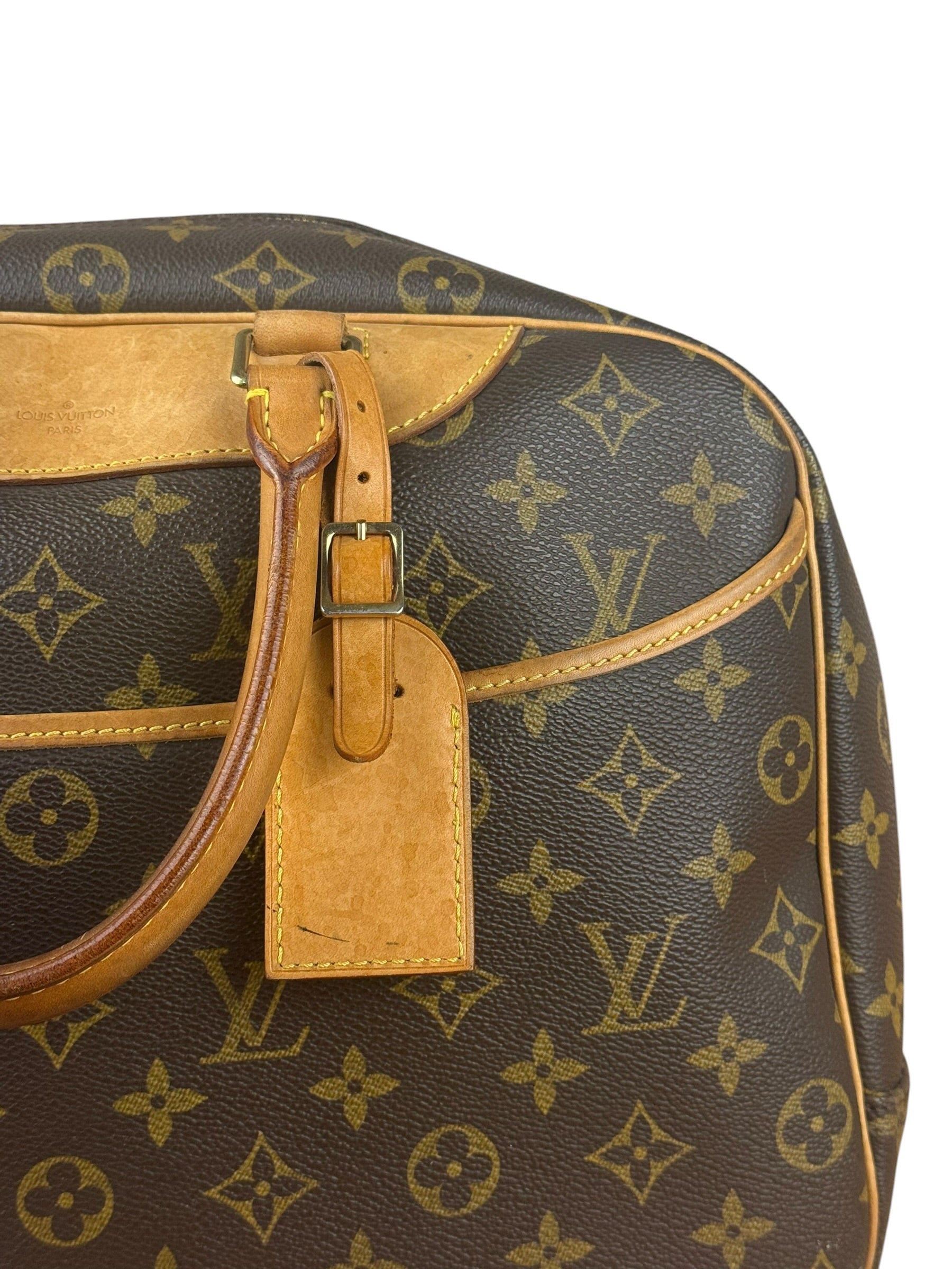 Louis Vuitton Vintage Monogram Deauville Handbag