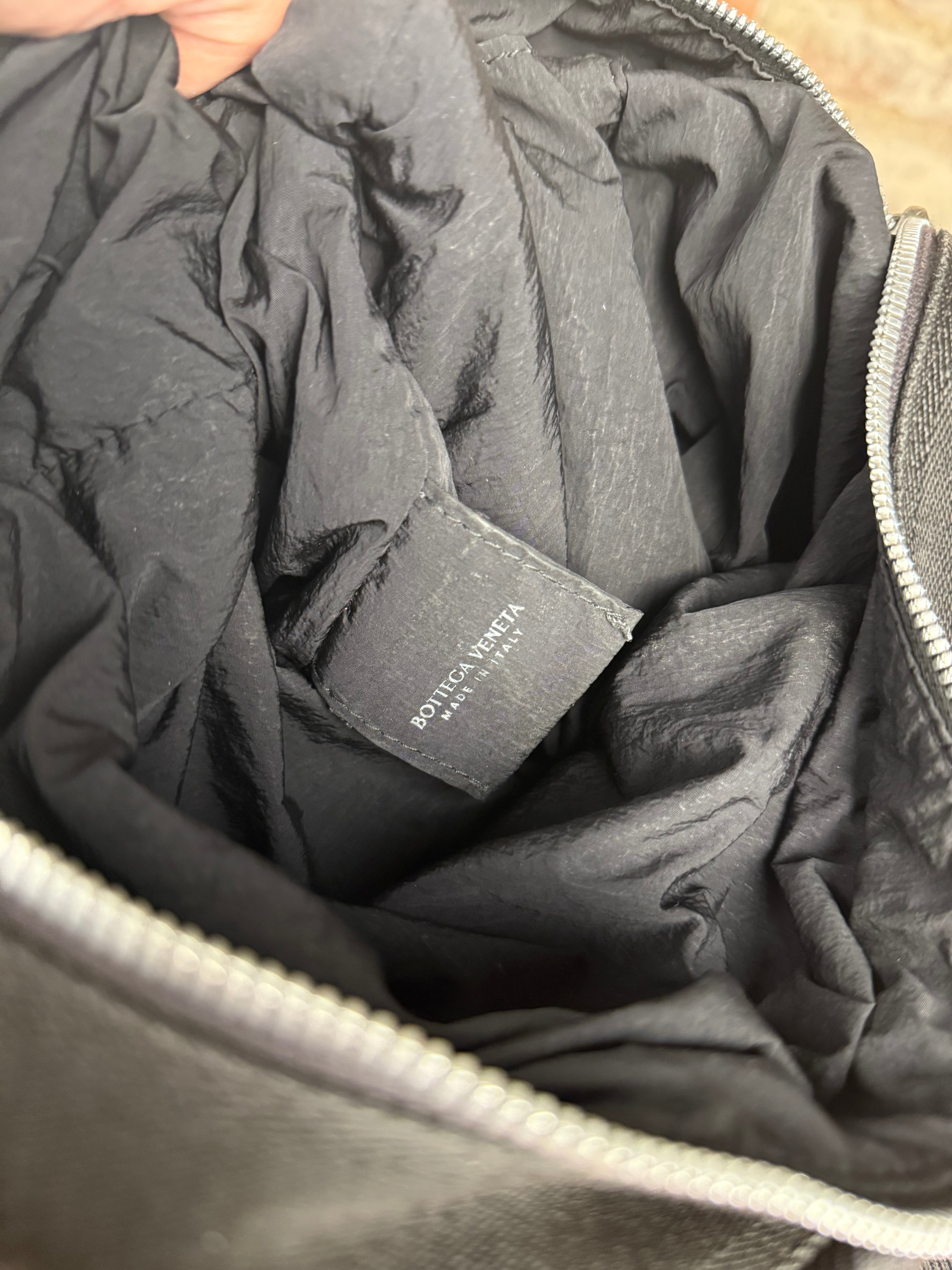 Bottega Veneta Intreccio Canvas Backpack