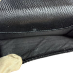 Prada Black Saffiano Leather Compact Wallet