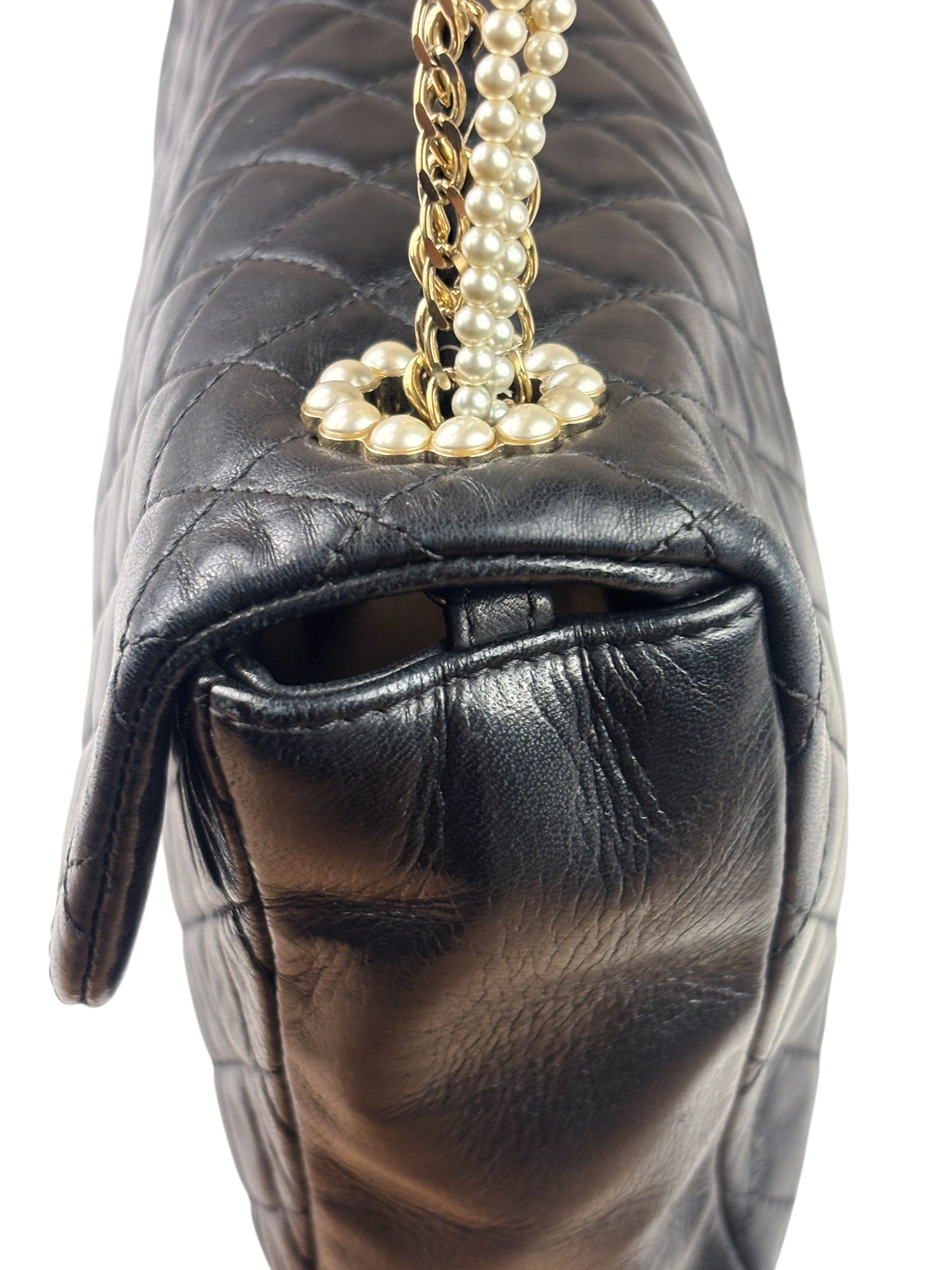 Chanel Black Quilted Lambskin Westminster Flap Bag 2012