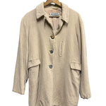 Vintage Jil Sander Wool Trench Coat (Slight Distressing)
