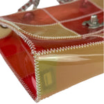 Chanel Pink/Beige PVC Patchwork Flap Bag 1997