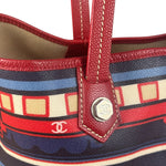 Chanel Multi-Color Leather Central Station Le Train Tote Bag 2007