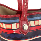 Chanel Multi-Color Leather Central Station Le Train Tote Bag 2007