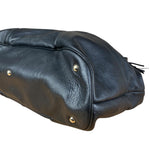 Gucci Vintage Black Leather Sienna Tote