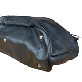 Gucci Vintage Black Leather Sienna Tote