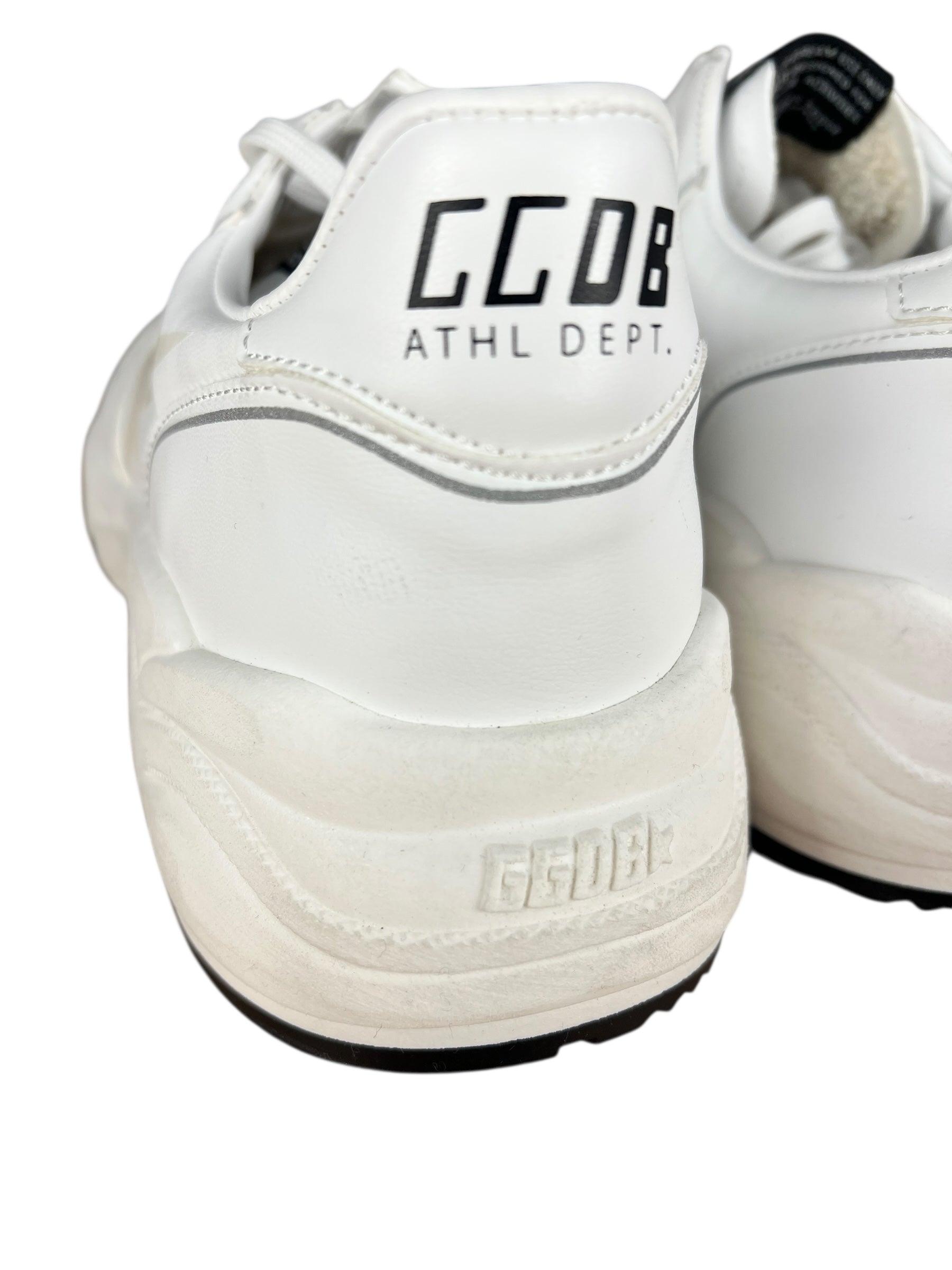 Golden Goose White Running Sole Sneakers
