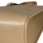 Gucci Vintage Beige Leather Jackie Tote Bag