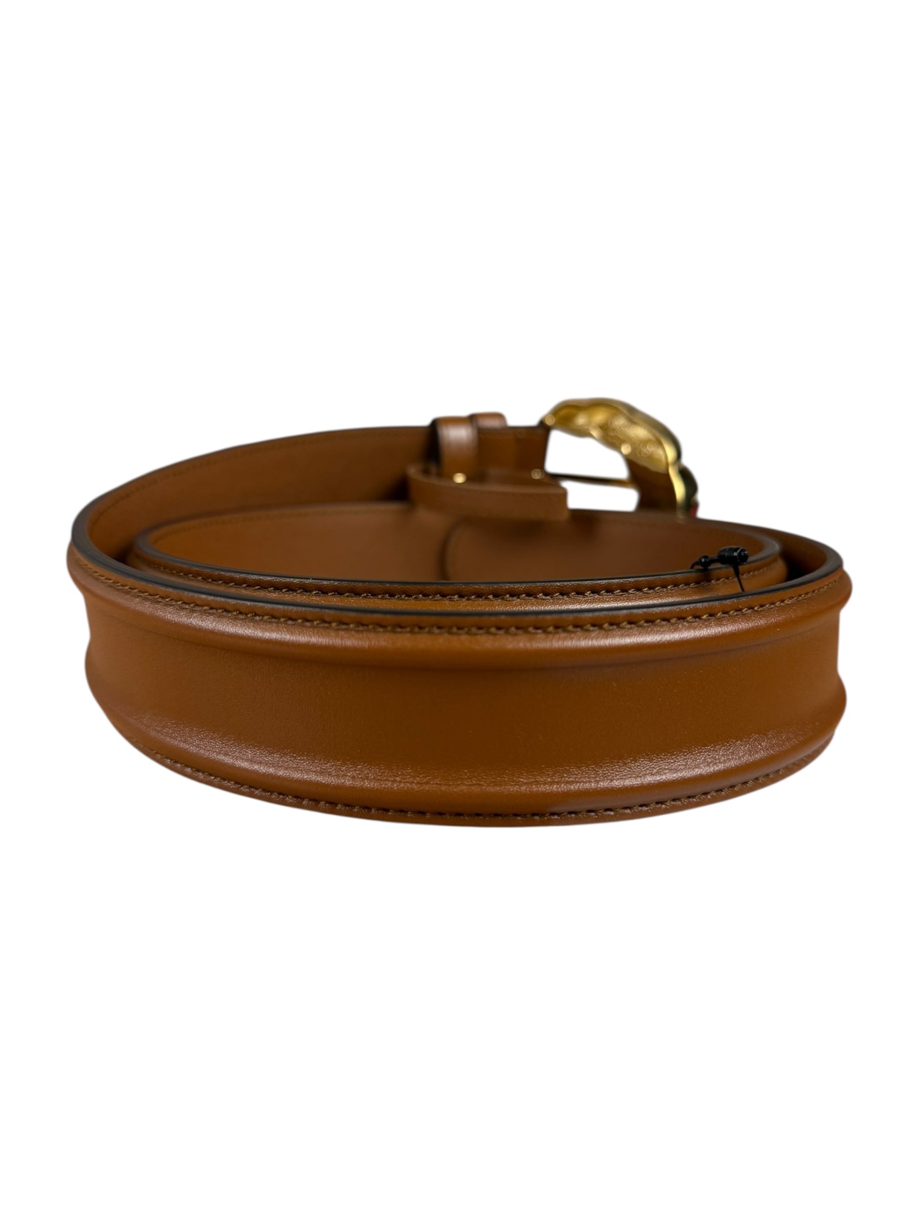 Gucci Torchon Buckle Belt Brown