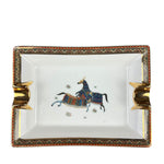 Hermes Cheval d'Orient Porcelain Ashtray