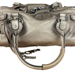 Chloe Vintage Metalic Gold Paddington Handbag