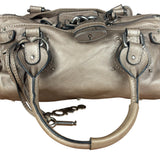 Chloe Vintage Metalic Gold Paddington Handbag