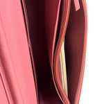 Chanel Pink Lambskin Mademoiselle Flap Wallet On Chain 2018