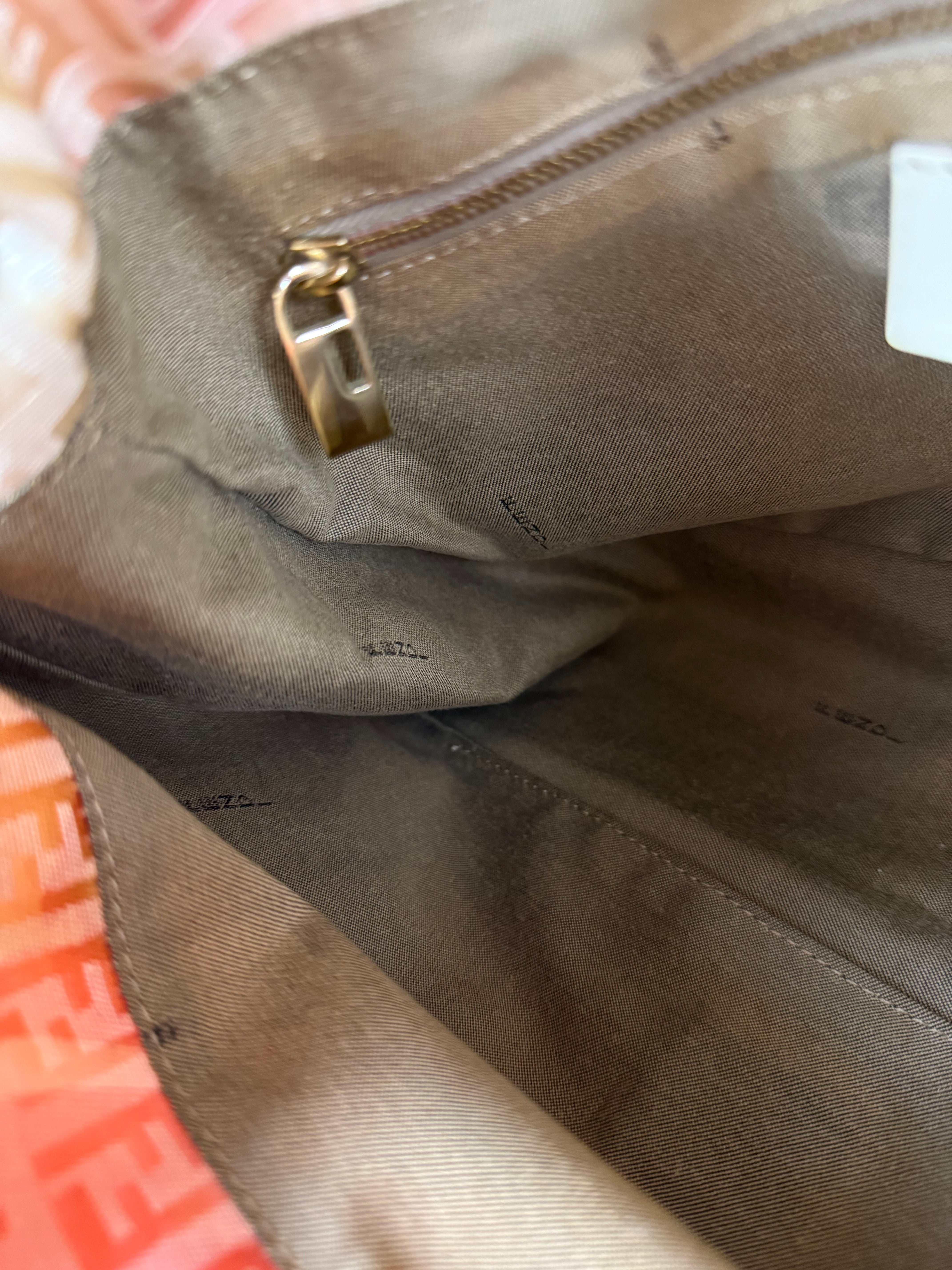 Fendi Zucchino Floral Mamma Baguette