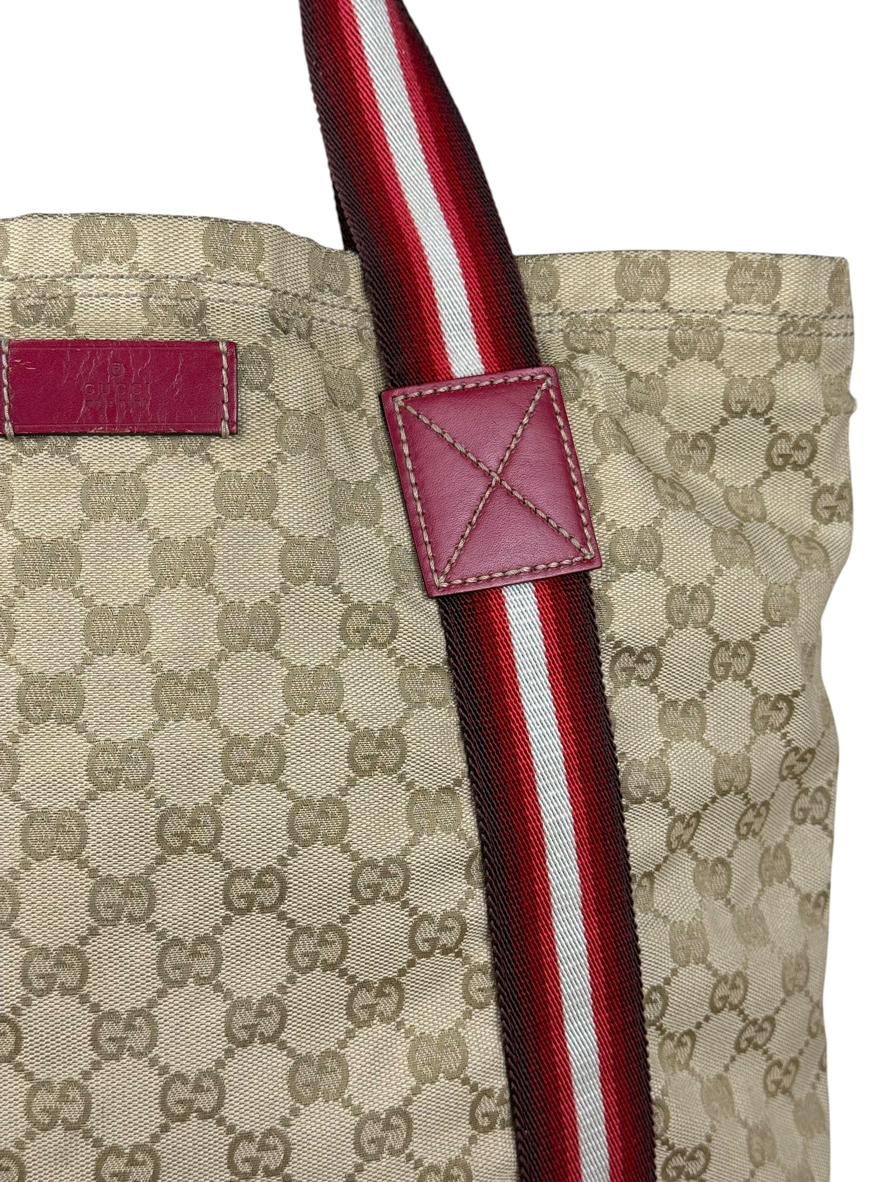 Gucci GG Canvas Beige Tote