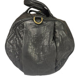 Alexander Wang Black Pebbled Leather Rocco Satchel
