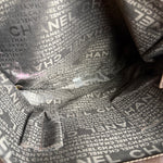 Chanel Brown Leather Chocolate Bar Tote 2004