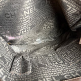 Chanel Brown Leather Chocolate Bar Tote 2004