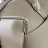 Bottega Veneta Olive Green Leather Intrecciato Arco Two-Way Bag