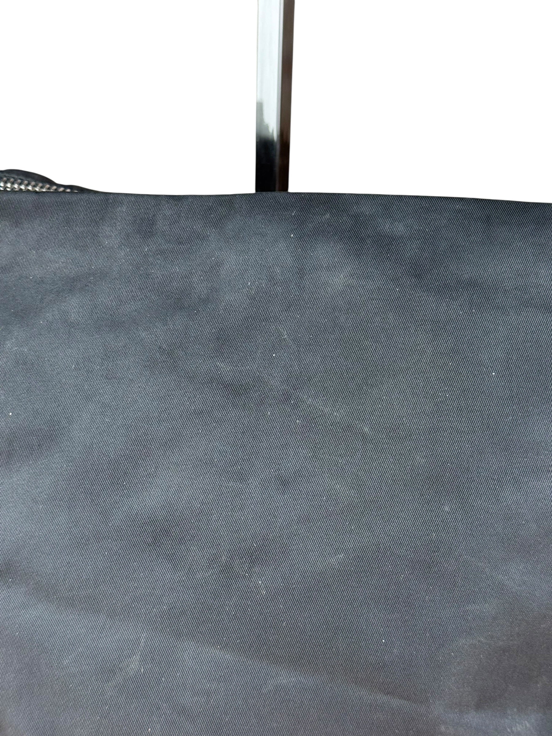 Prada Vintage Black Nylon Crossbody Bag