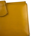 Loewe Vintage Yellow Leather Bifold Wallet