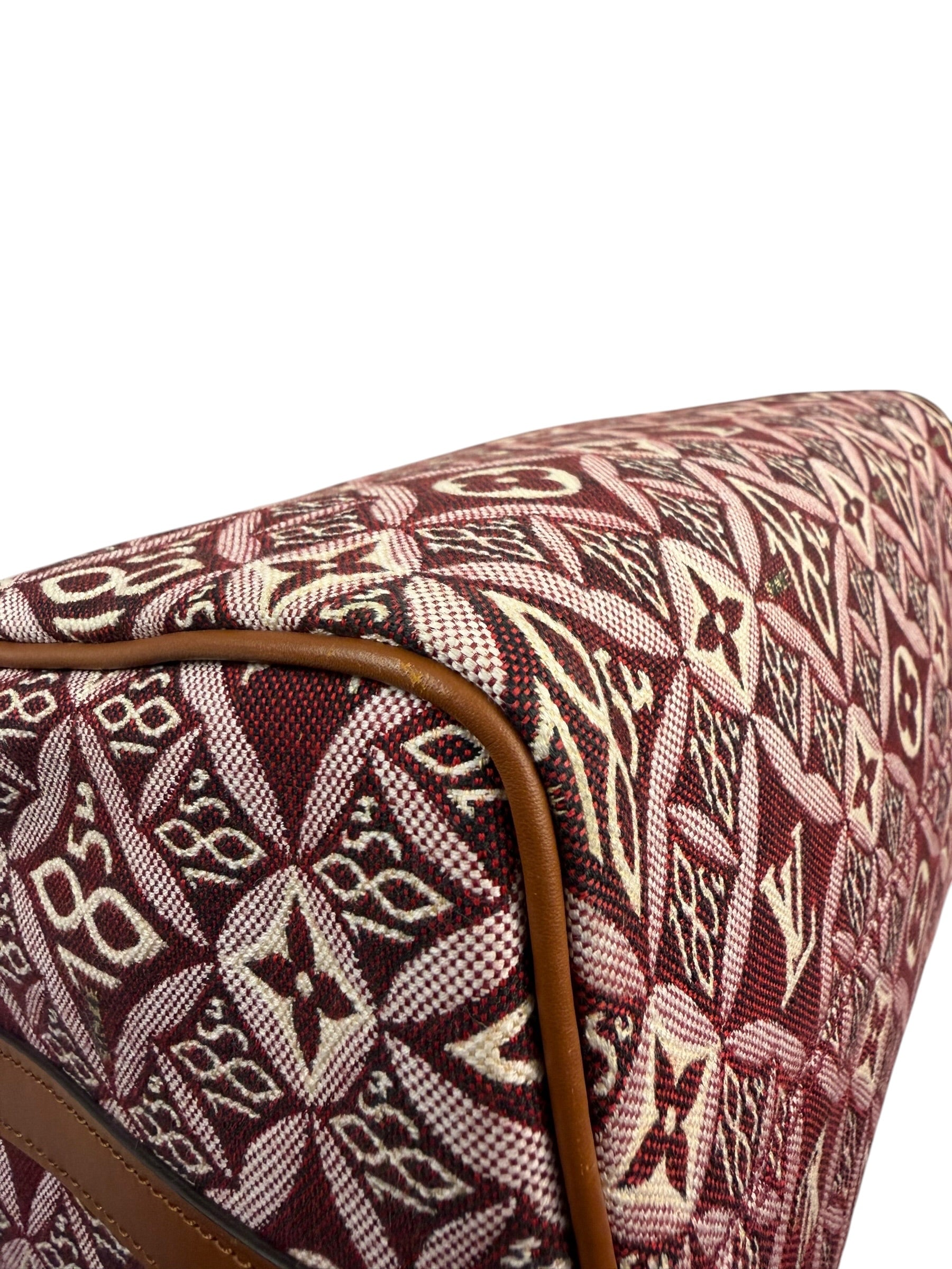 Louis Vuitton Jacquard Since 1854 Speedy Bandouliere 25