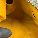Louis Vuitton Vintage Denim Leather Trim Monogram Baggy Hobo Bag PM