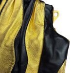 Prada Bicolor Leather Nappa Waves Tote Bag