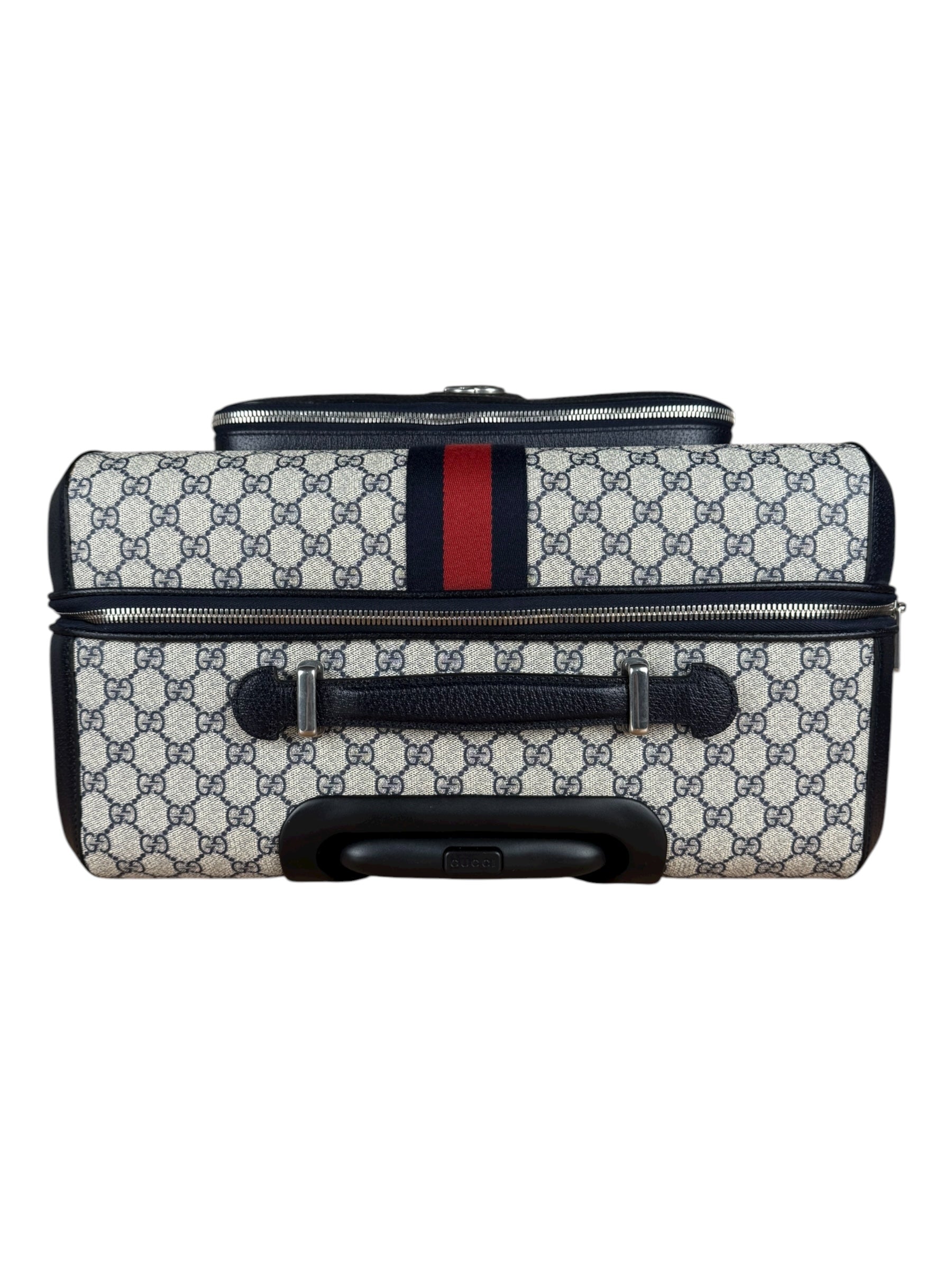 Gucci GG Savoy Navy Medium Trolley Luggage