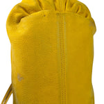 Fendi Yellow Leather Shoulder Bag