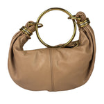 Chloe Woodrose Leather Small Bracelet Hobo Bag