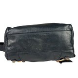 Balenciaga Vintage Navy Leather City Two-Way Bag