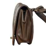 Chanel Brown Quilted Waist Bag 1990