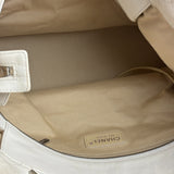 Chanel White Quilted Leather Gabrielle Shopping Tote 2010