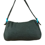 Fendi Green Jersey Cotton Baguette