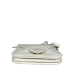 Bottega Veneta White Leather Mount Shoulder Bag
