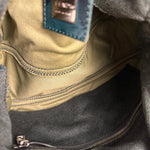 Fendi Green Jersey Cotton Baguette