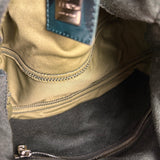 Fendi Green Jersey Cotton Baguette