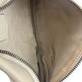 Gucci Cream Leather Print Belt Bag