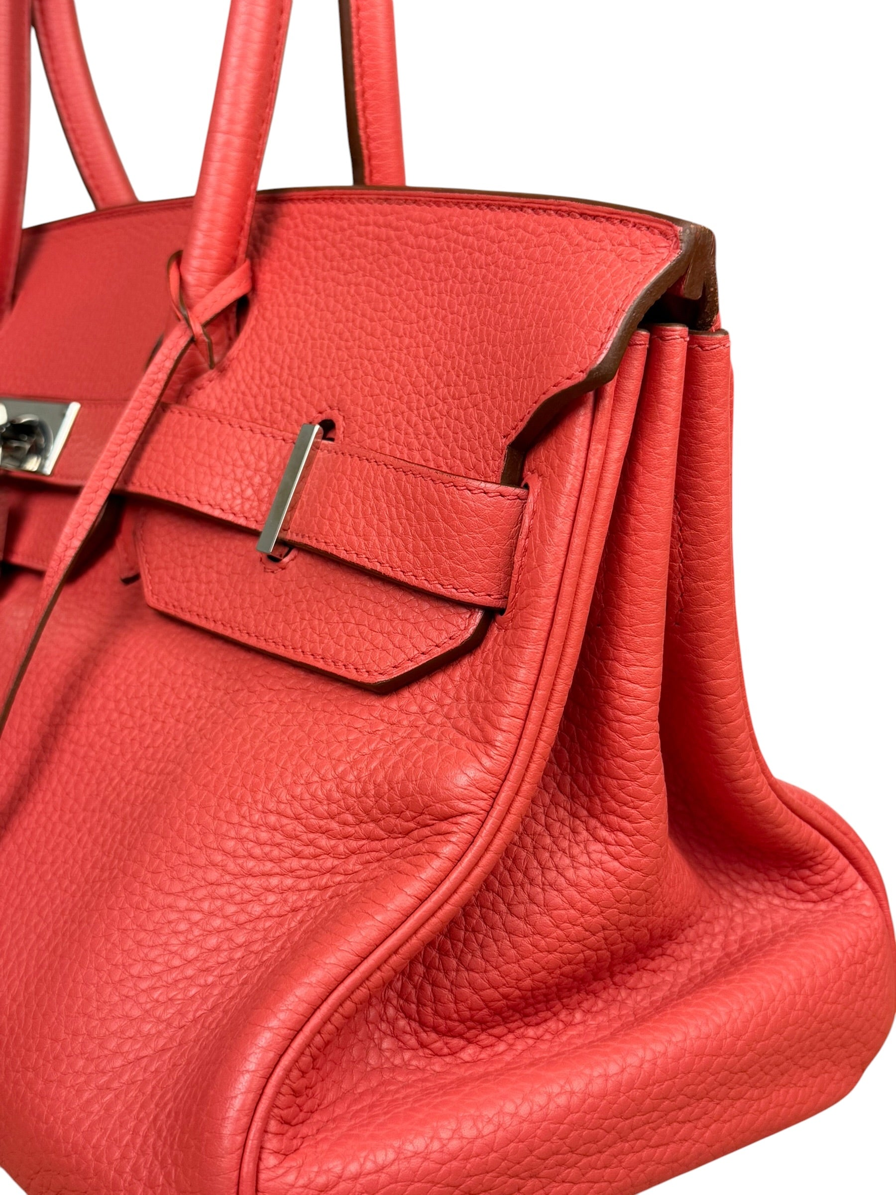 Hermes JPG Birkin 42 Bougainvillier Clemence Leather Handbag 2010
