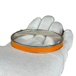 Hermes Orange Kelly H Lock Mini Clic Bracelet