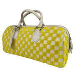 Louis Vuitton Cream/Yellow Damier Cubic Printemps Etè Speedy 2013