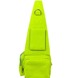 Balenciaga Fluo Yellow Leather Super Busy XS Sling Bag